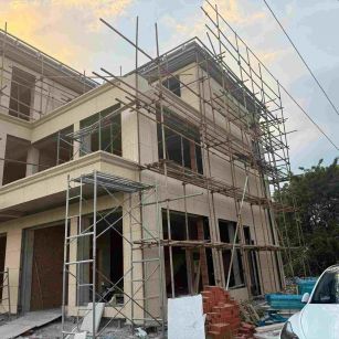 乌海 黄金麻荔枝面花岗岩外墙干挂