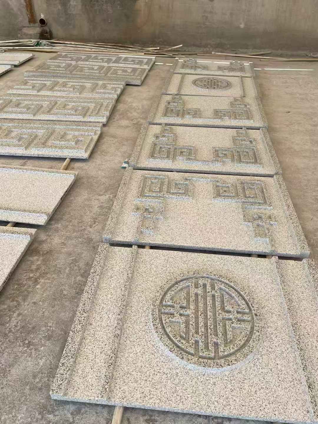 乌海 白麻花岗岩外墙立面雕刻板