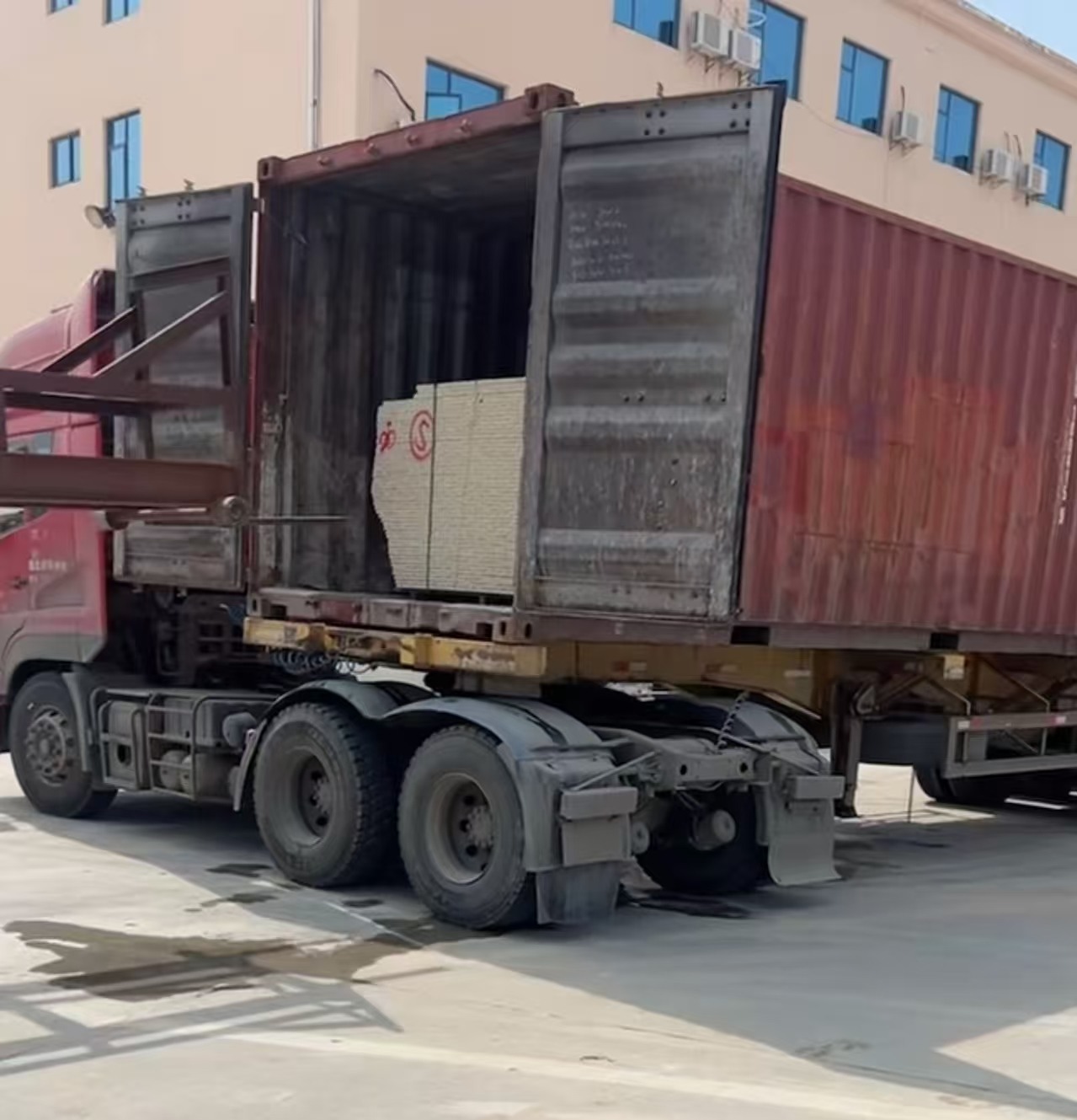 乌海 黄金麻荔枝面毛板