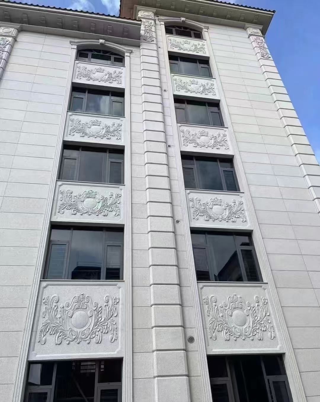 乌海 白麻荔枝面花岗岩别墅外墙干挂