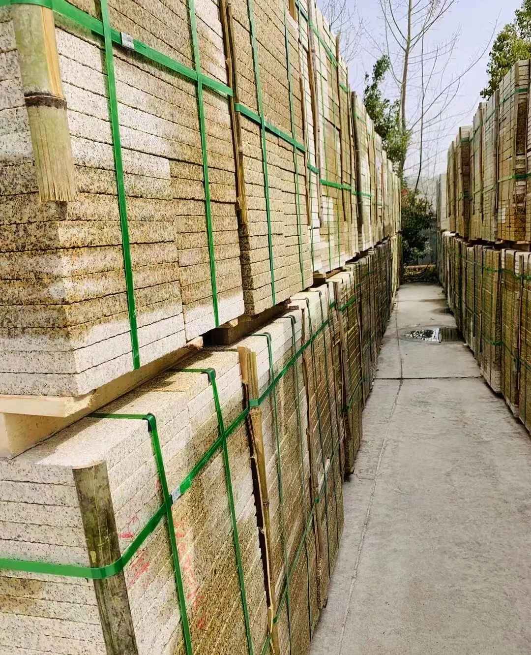 乌海 黄金麻花岗岩荔枝面地铺石