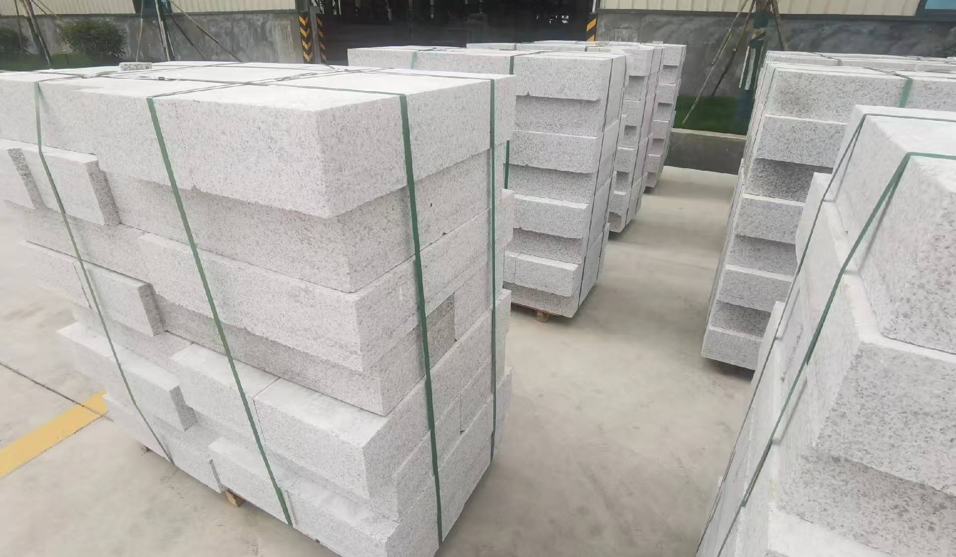 乌海 白麻花岗岩路沿石，立缘石，平缘石，路牙石，道牙石，马路牙子等