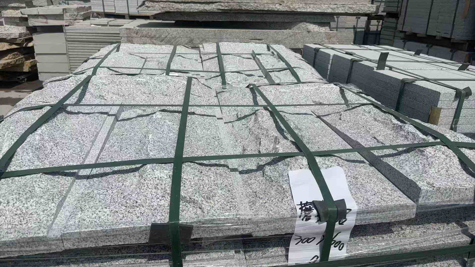 乌海 芝麻白蘑菇石成品